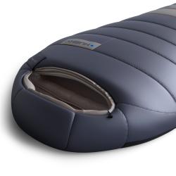 Husky Dopy blue/grey Péřový zimní spacák