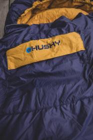 Husky Drafy blue/orange páperový zimný spacák