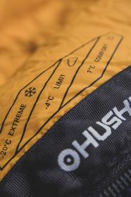 Husky Drafy blue/orange péřový zimní spacák