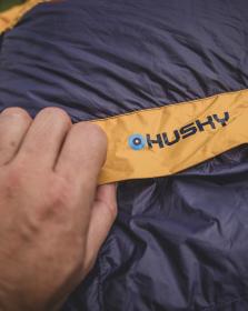 Husky Drafy blue/orange péřový zimní spacák