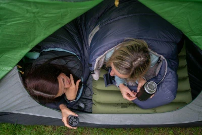 Husky Drape péřový zimní spacák
