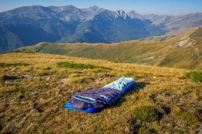 Husky Drape péřový zimní spacák