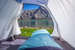 Husky Drape péřový zimní spacák