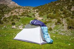 Husky Drape péřový zimní spacák