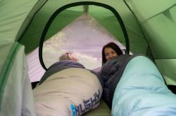 Husky Drape péřový zimní spacák