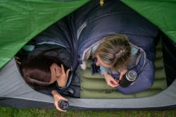 Husky Drape péřový zimní spacák