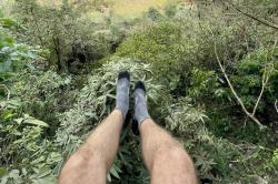 Husky Hiking šedo/černé ponožky