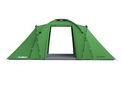Husky Boston 4 zelený rodinný stan pro 4 osoby + šátek Kilpi