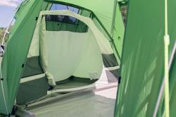 Husky Boston 4 zelený rodinný stan pro 4 osoby + šátek Kilpi