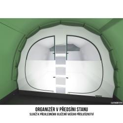 Husky Boston 5 Dural zelený rodinný stan pro 5 osob + sleva 1000,- na příslušenství