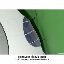 Husky Boston 5 Dural zelený rodinný stan pro 5 osob + sleva 1000,- na příslušenství