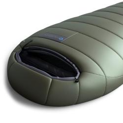 Husky Ruby dark green syntetický třísezónní spacák (VÝPRODEJ)