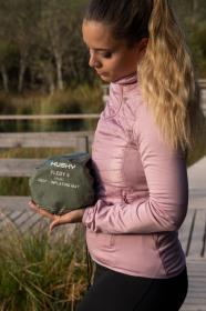 Husky Fledy 4 khaki samonafukovací karimatka