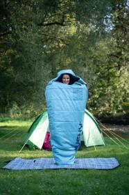 Husky Ladies Majesty light blue syntetický třísezónní dámský spacák