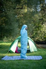 Husky Ladies Majesty light blue syntetický třísezónní dámský spacák