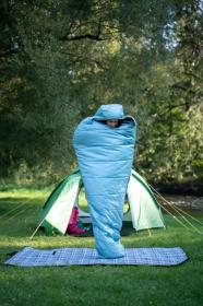 Husky Ladies Majesty light blue syntetický třísezónní dámský spacák