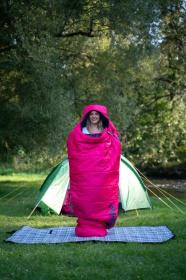 Husky Ladies Majesty pink syntetický třísezónní dámský spacák