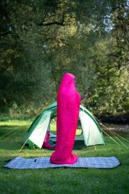 Husky Ladies Majesty pink syntetický třísezónní dámský spacák