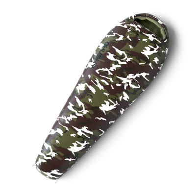 Husky Junior Army green syntetický třísezónní dětský spacák