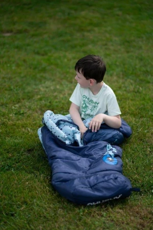 Husky Kids Magic blue/turquoise syntetický třísezónní dětský spacák