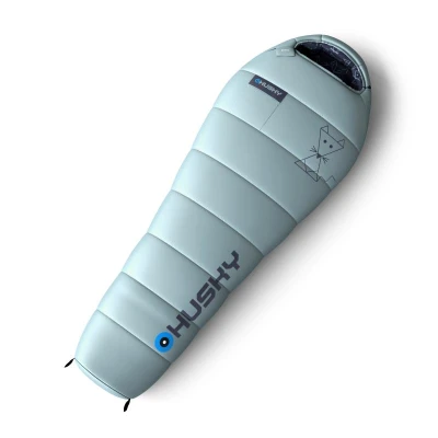 Husky Kids Mystic light blue syntetický třísezónní dětský spacák