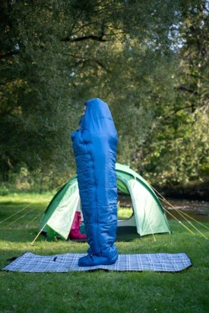 Husky PLUS -10°C blue třísezónní rozšířený spacák