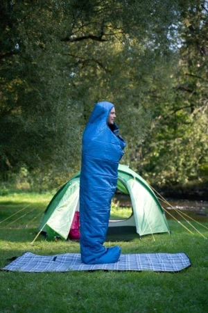 Husky PLUS -10°C blue třísezónní rozšířený spacák
