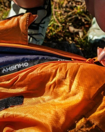 Husky mustard syntetický třísezónní spacák