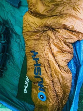Husky mustard syntetický třísezónní spacák