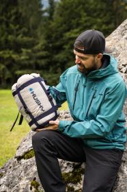 Husky Ember blue/grey syntetický třísezónní spacák