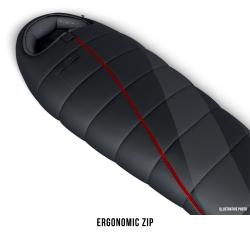 Husky Ember blue/grey syntetický třísezónní spacák