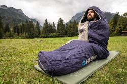 Husky Ember blue/grey syntetický třísezónní spacák