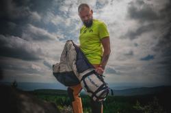 Husky Ember blue/grey syntetický třísezónní spacák