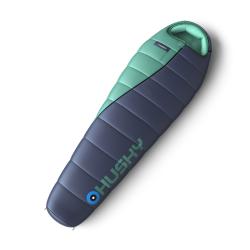 Husky Espace -5°C blue/mint syntetický trojsezónny spacák