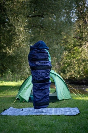 Husky Espace -5°C blue/mint syntetický třísezónní spacák