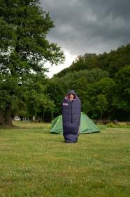 Husky Anapurna Ladies blue syntetický zimní dámský spacák