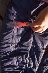 Husky Anapurna Ladies blue syntetický zimní dámský spacák