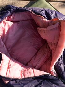 Husky Anapurna Ladies blue syntetický zimní dámský spacák