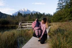 Husky Anapurna Ladies blue syntetický zimní dámský spacák