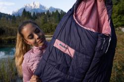 Husky Anapurna Ladies blue syntetický zimní dámský spacák