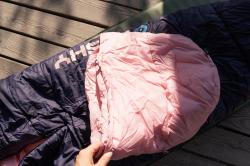 Husky Anapurna Ladies blue syntetický zimní dámský spacák