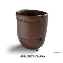 Husky Anapurna blue syntetický zimní spacák