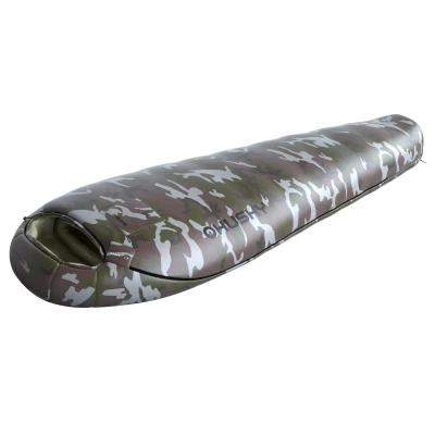 Husky Army green syntetický zimní spacák