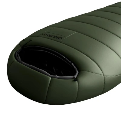 Husky army -17°C dark green syntetický zimní spacák