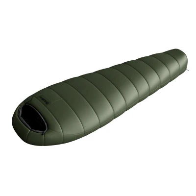 Husky army -17°C dark green syntetický zimní spacák