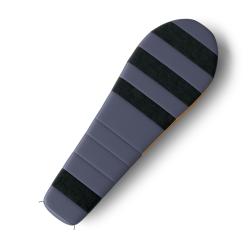 Husky Proud blue/mustard syntetický zimní spacák