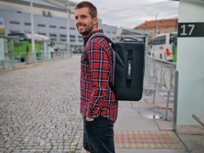 Husky Taška Trussel 40l black
