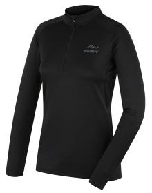 Husky Tromi Zip L black Termooblečenie Active Winter Tričko