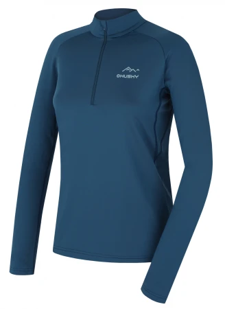 Husky Active Winter Tromi Zip L blue dámské tričko