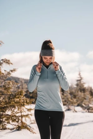 Husky Tromi Zip L faded mint Termoprádlo Active Winter Triko